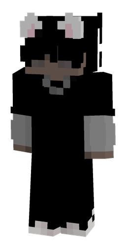 Black skin: body, front render