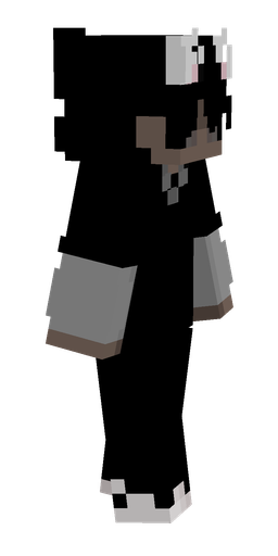Black skin: body, right side render