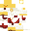 Classic skin: raw texture render