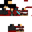 Black skin: raw texture render