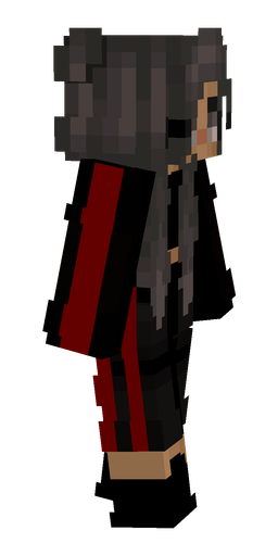 Black skin: body, right side render
