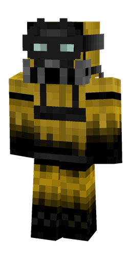 Black skin: body, front render