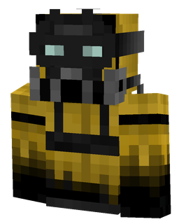 Black skin: bust render