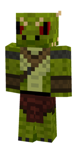 Black skin: body, front render