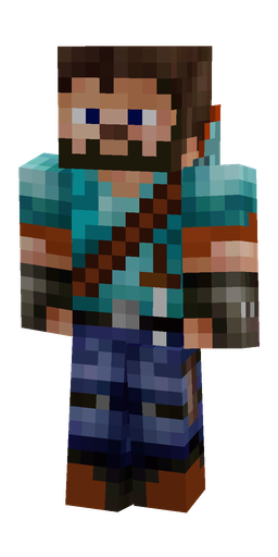 Black skin: body, front render