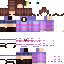 Blue skin: raw texture render