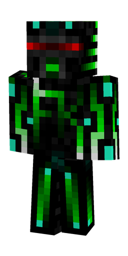 Black skin: body, front render