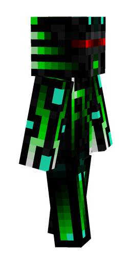 Black skin: body, right side render