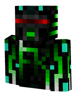 Black skin: bust render