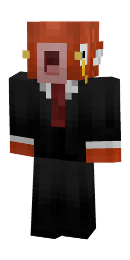 Black skin: body, front render