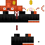 Black skin: raw texture render