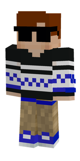 Black skin: body, front render