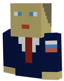 Blue skin: bust render