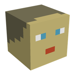 Blue skin: head render