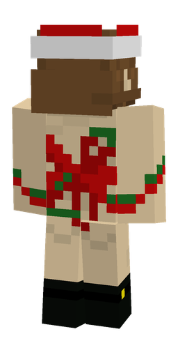 Brown skin: body, back render