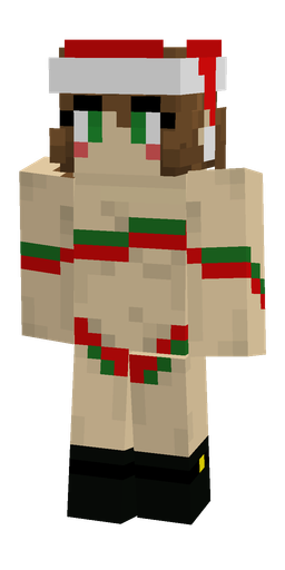 Brown skin: body, front render