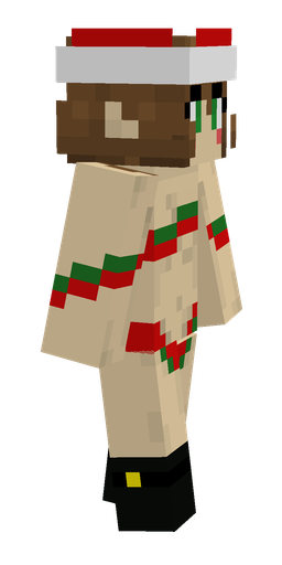 Brown skin: body, right side render