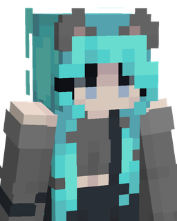Blue skin: bust render