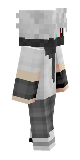 Black skin: body, right side render