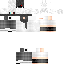 Black skin: raw texture render