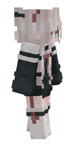 Black skin: body, right side render