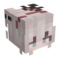 Black skin: head render