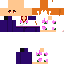 Classic skin: raw texture render