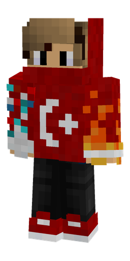 Black skin: body, front render