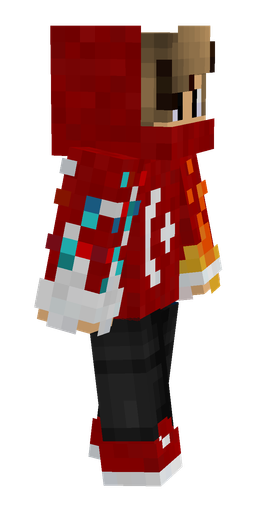 Black skin: body, right side render