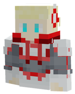 Blue skin: bust render