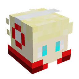 Blue skin: head render