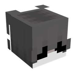 Black skin: head render