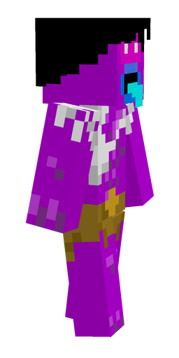 Black skin: body, right side render