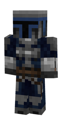 Black skin: body, front render
