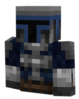 Black skin: bust render