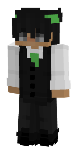 Black skin: body, front render