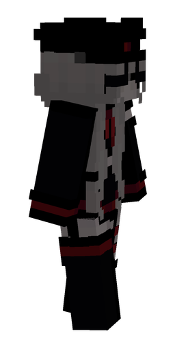 Black skin: body, right side render