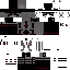 Black skin: raw texture render