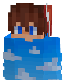 Blue skin: bust render