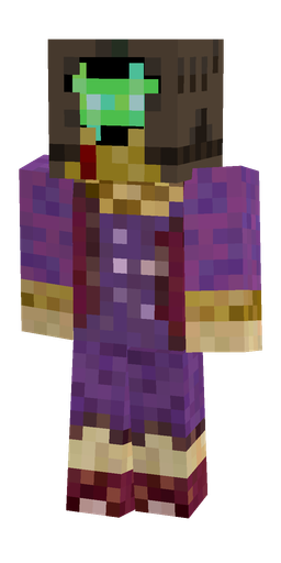 Black skin: body, front render