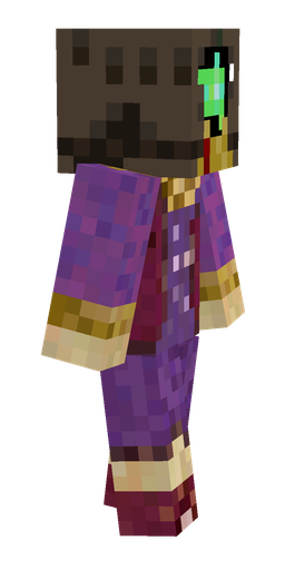 Black skin: body, right side render