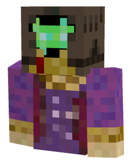 Black skin: bust render