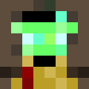 Black skin: face render