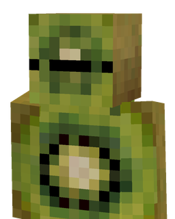 Brown skin: bust render