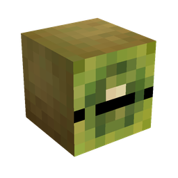 Brown skin: head render