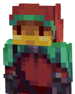 Blue skin: bust render