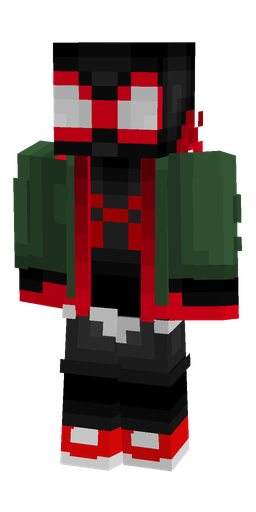 Black skin: body, front render