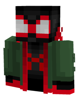 Black skin: bust render