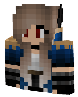 Black skin: bust render
