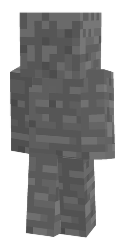 Gray skin: body, front render